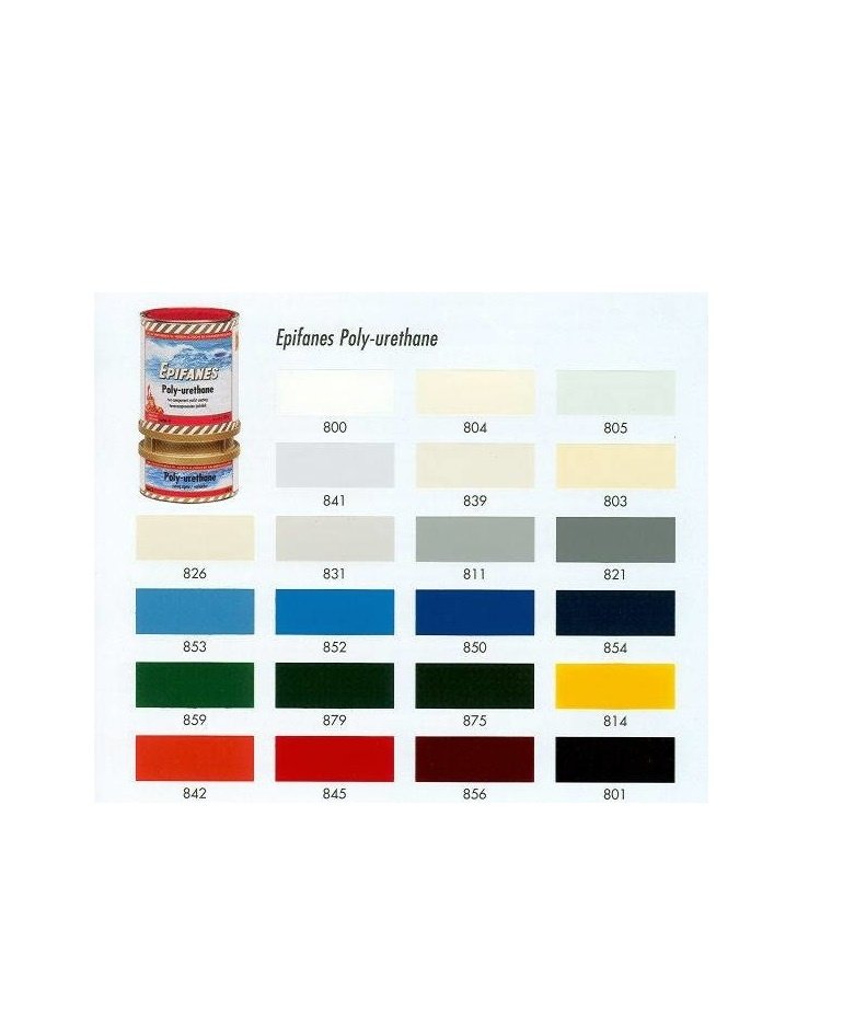 Epifanes - assortiment Epifanes Poly-Urethane DD-Jachtlak Hoogglans Kleur 750 gram