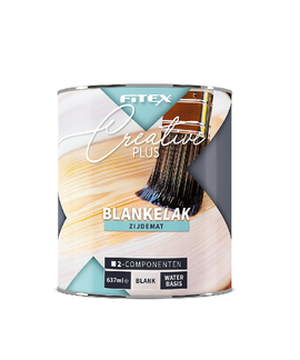 Fitex Fitex CP Blanke Lak 2c Zijdemat (A+B) 750ml