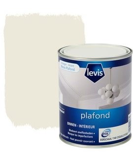 Levis Plafondverf Extra Mat Eierschaal 1140 1 Liter