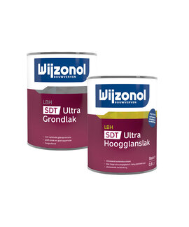 Wijzonol Combi Deal Wijzonol SDT Ultra Hoogglanslak + SDT Grondlak 1 Liter