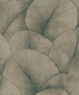 Noordwand Kumano 34513 Metallic - Goud- Groen