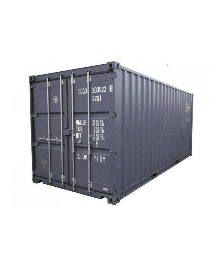 Trouwens ding spoel Containercoating Grijs ± RAL 7021 Antraciet 20 Liter - Verf en behangland