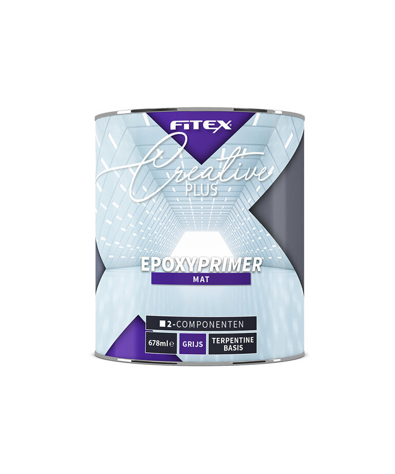 Fitex CP Industriële Epoxy Primer 2K Wit 2,5L