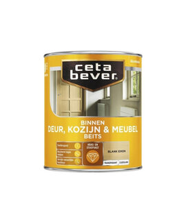 Cetabever CetaBever Deur-, Kozijn- en Meubelbeits Blank Eiken Zijdeglans 750 ml