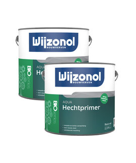 Wijzonol Duo Actie Wijzonol Aqua Hechtprimer 2,5+2,5 Liter