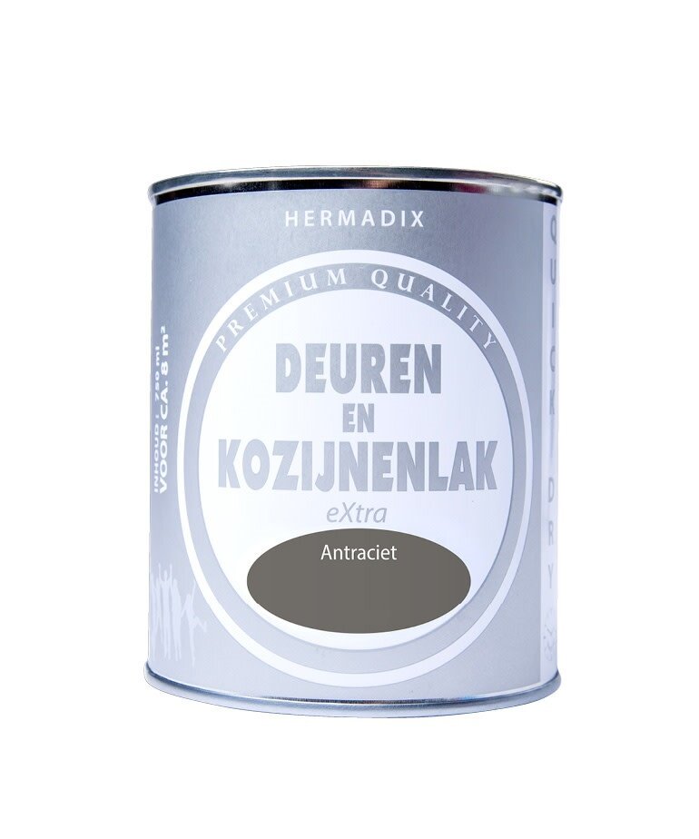 Hermadix Deuren en Kozijnenlak Xtra Zijdeglans 750 ml