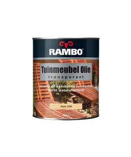 Rambo Rambo Tuinmeubel Olie Transparant Mat Blank 1200 750 ml