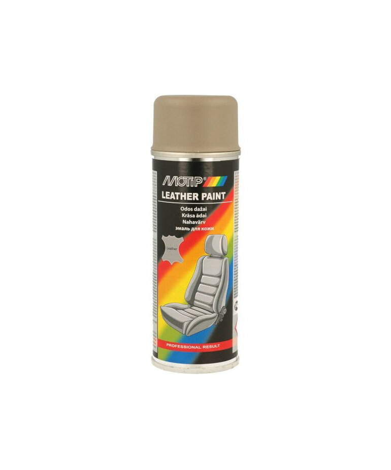 MoTip Leather Paint  Beige/Bruin (04233) 200 ml