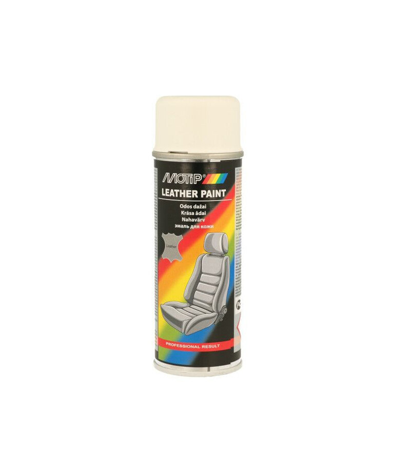 MoTip Leather Paint  Wit Ral 9016 (04236) 200 ml