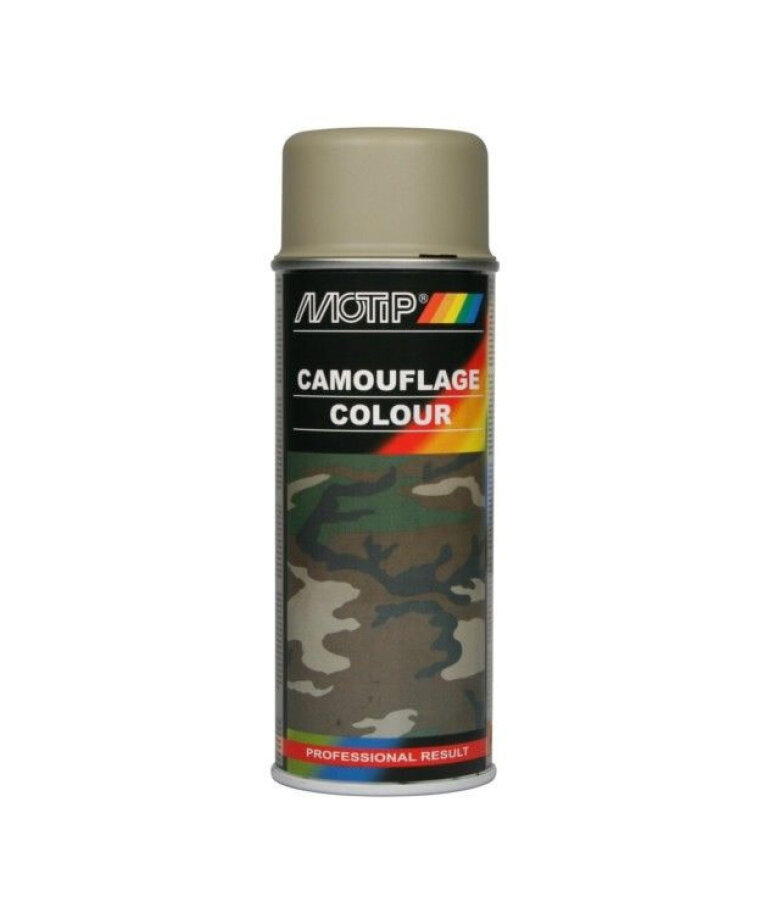 MoTip Camouflagelak Mat Leger Grijs 400 ml