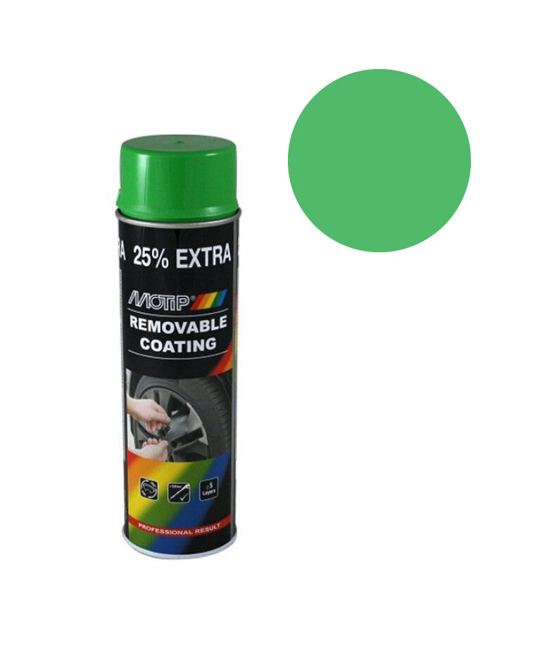 MoTip Plastidip - Removable Coating Groen (04305) 500 ml