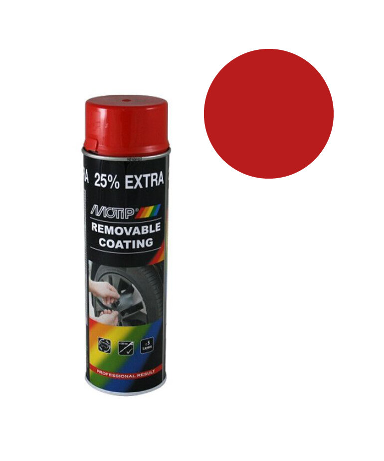 MoTip Removable Coating Rood (04309) 500 ml
