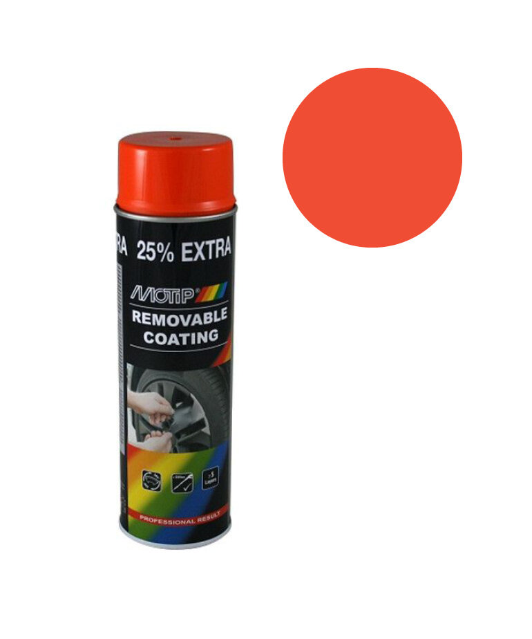 MoTip Removable Coating Oranje (04306) 500 ml