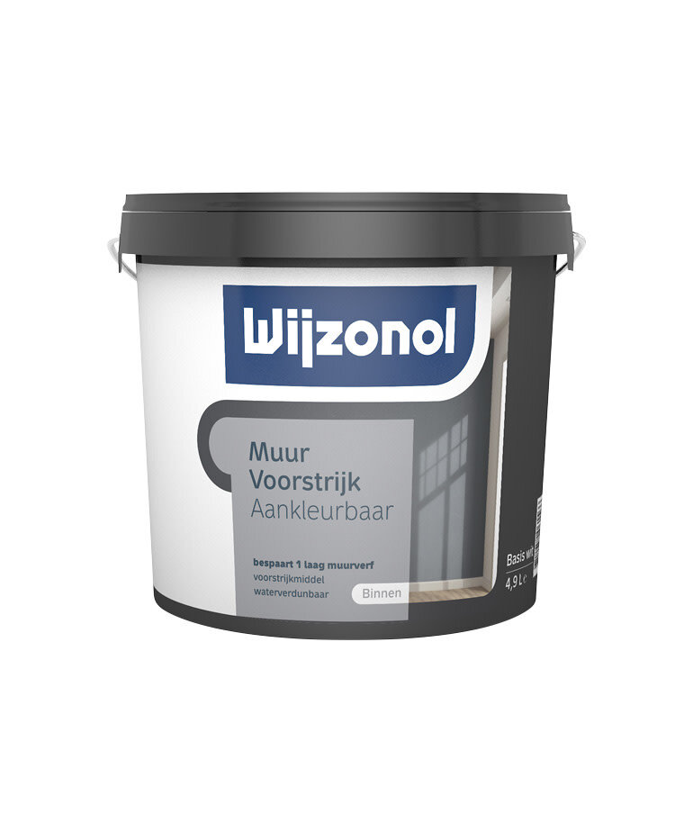 Wijzonol - assortiment Wijzonol Muurvoorstrijk Aankleurbaar