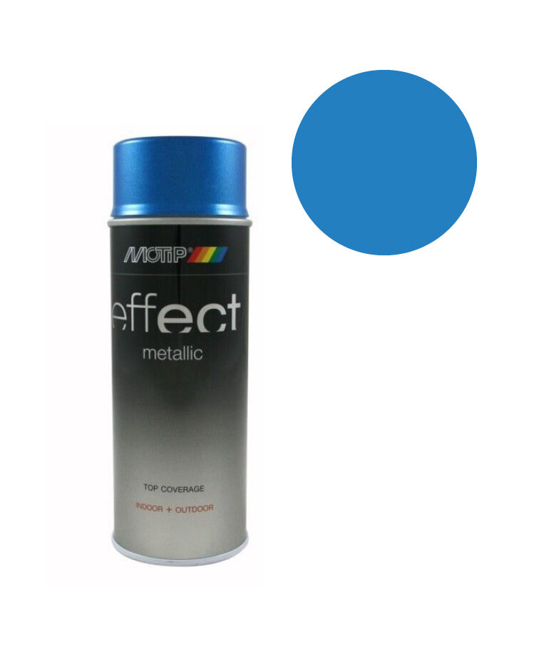 MoTip Effect Metallic Lak Blauw (302509) 400 ml