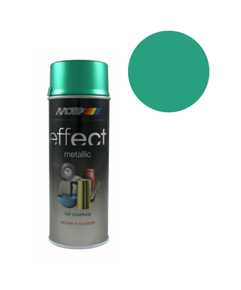 MoTip Effect Metallic Lak Groen (302513) 400 ml