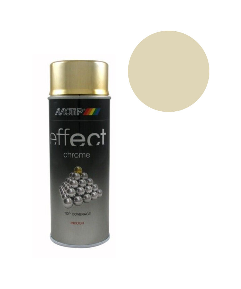 MoTip Effect Chrome  Goud  (302603) 400 ml