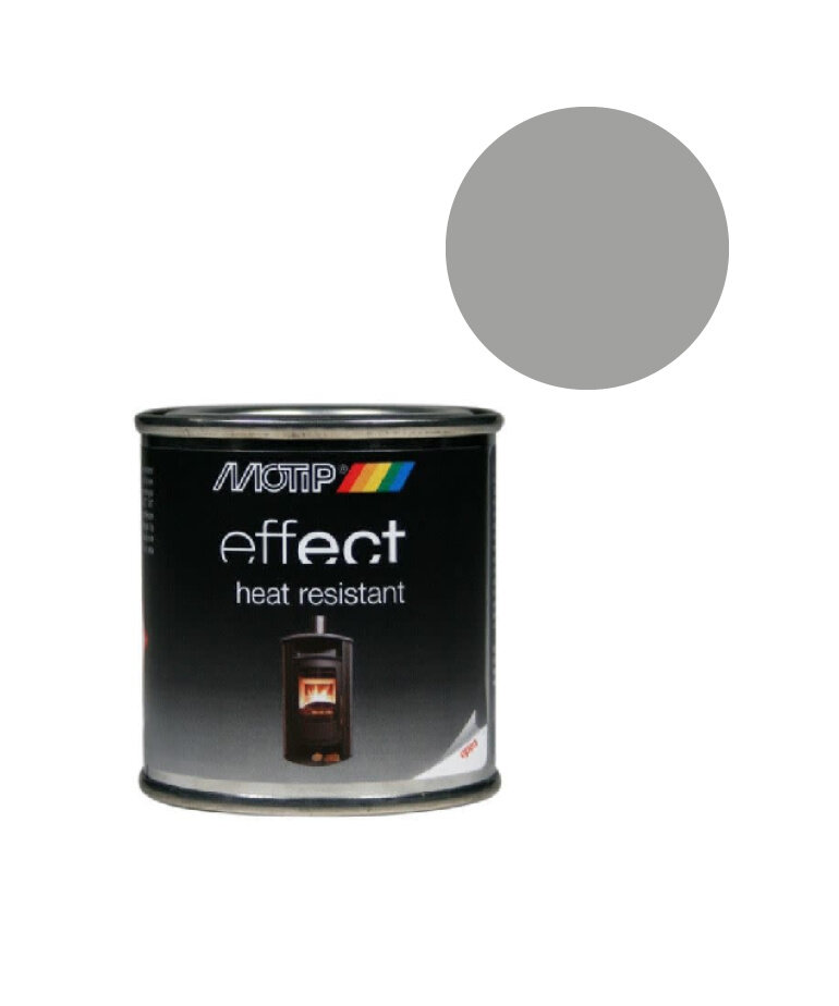 MoTip Effect Hittebestendige Verf 800 °C Zilver (blikje) 100 ml