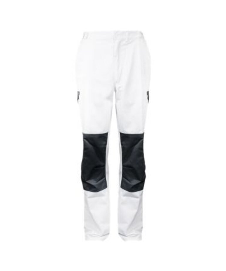 Flensburg Werkbroek Wit/Grijs