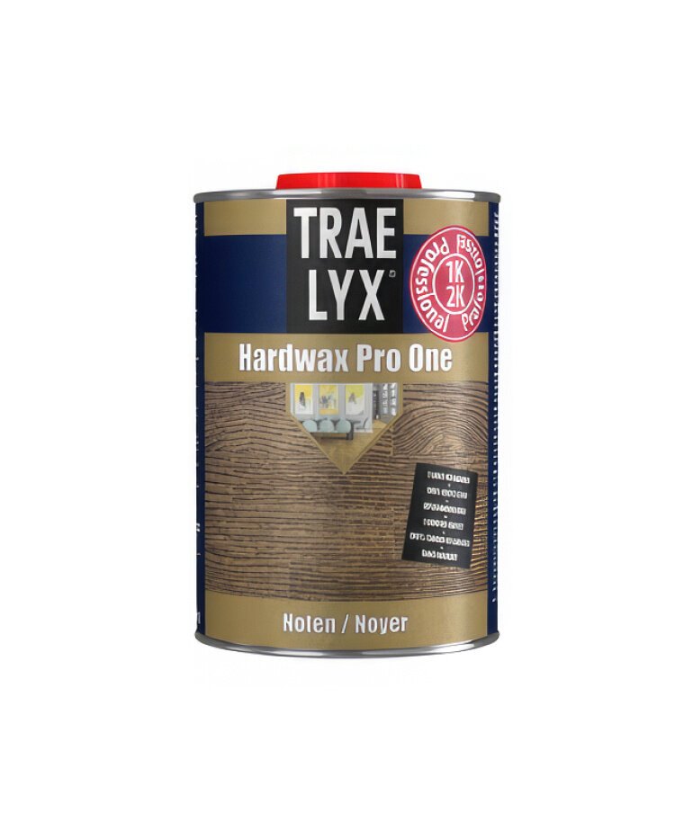 Trae Lyx - assortiment Trae Lyx Hardwax Pro One 1K -2K 1 Liter