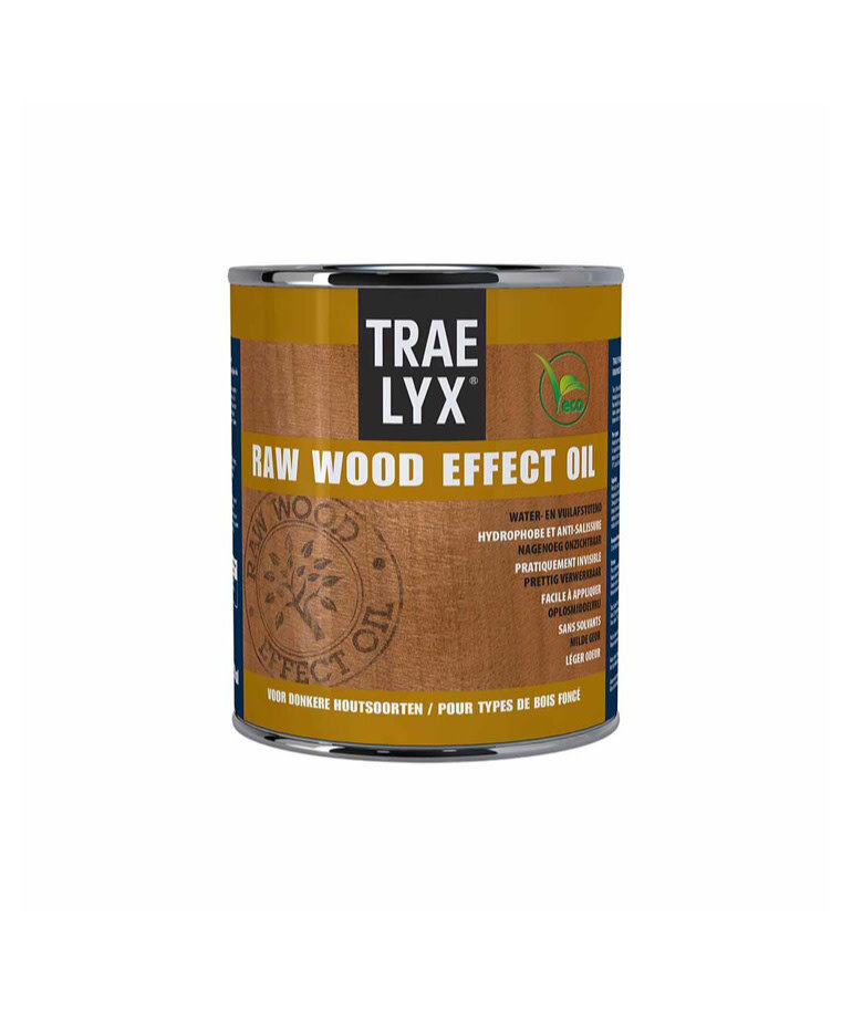Trae Lyx - assortiment Trae Lyx Raw Wood Effect Oil  MAT Donker Hout