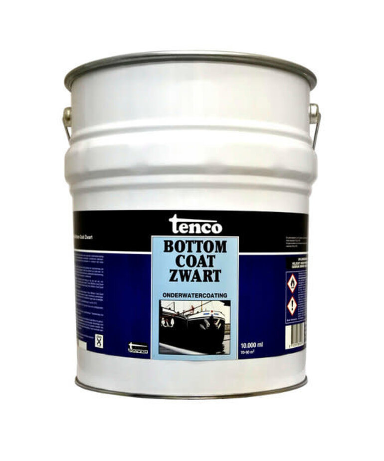 Tenco Bottom Coat Zwart