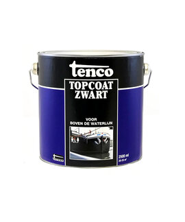 Tenco Topcoat Zwart