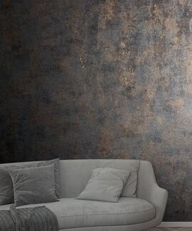 Noordwand TopChic - City Glow 34270 Zwart, brons, Metallic Bruin