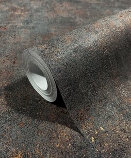 Noordwand TopChic - City Glow 34270 Zwart, brons, Metallic Bruin