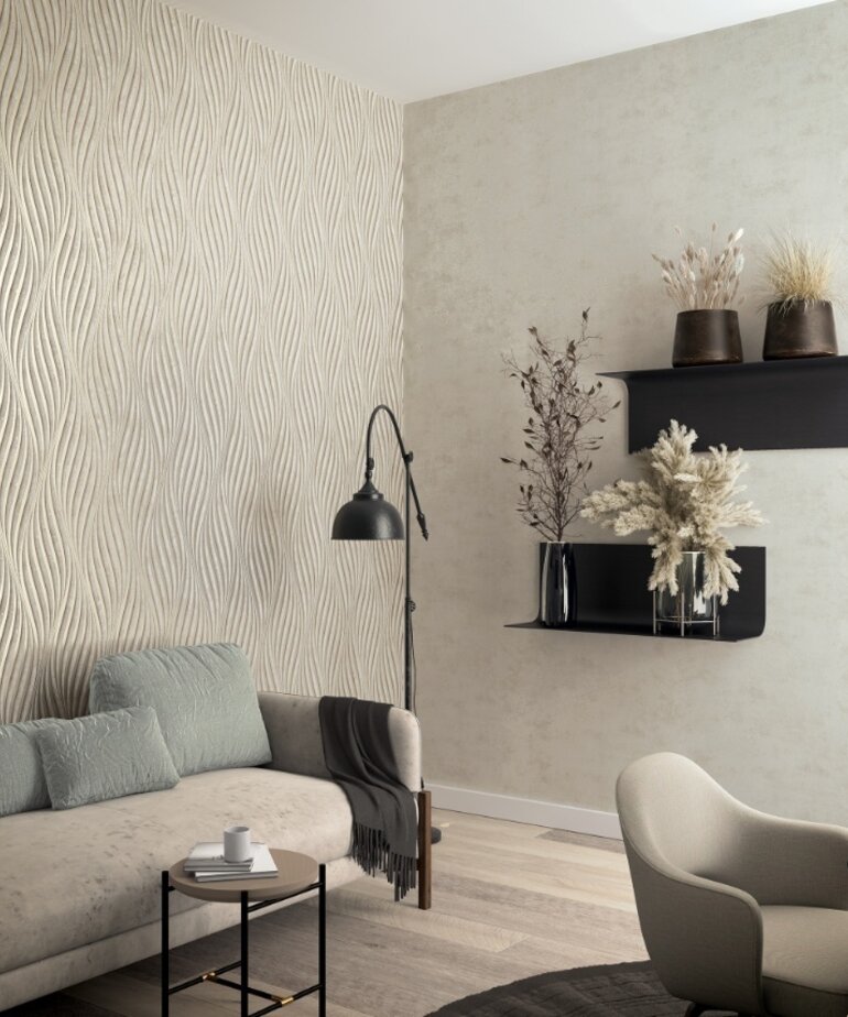 Noordwand TopChic-City Glow 34265 Metallic Betonstuc Look