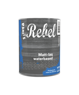 Rebel Paints - assortiment Rebel Paints Matt-laq Waterbased