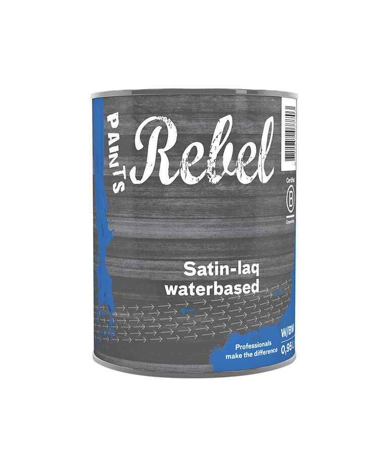 Rebel Paints Satin-laq Waterbased