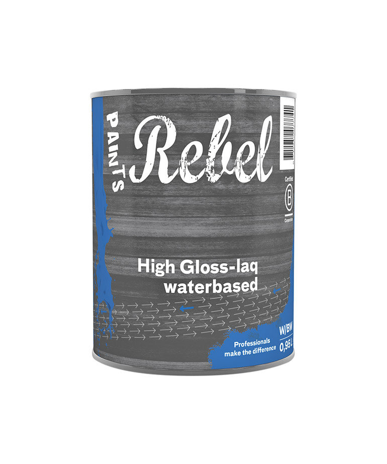 Rebel Paints - assortiment Rebel Paints High Gloss-laq Waterbased
