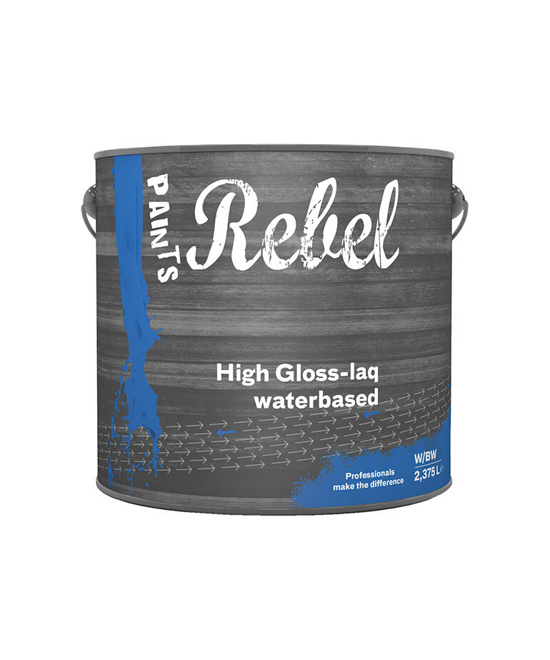 Rebel Paints - assortiment Rebel Paints High Gloss-laq Waterbased