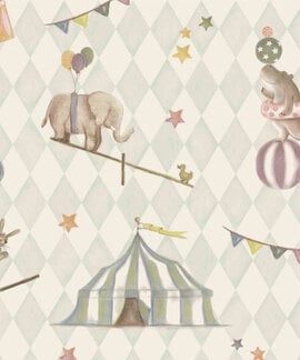 BN Wallcoverings BN Doodleedo Behang Join The Circus 220742