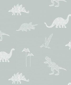 BN Wallcoverings BN Doodleedo Behang Dinozoo 220782