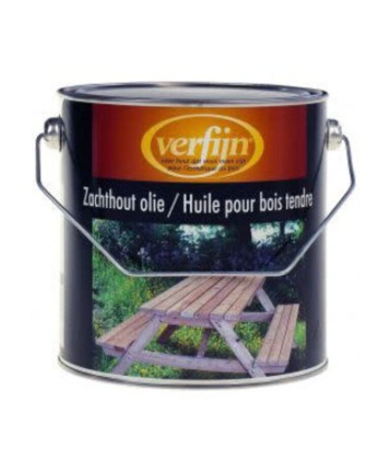 Verfijn Zachthout Olie