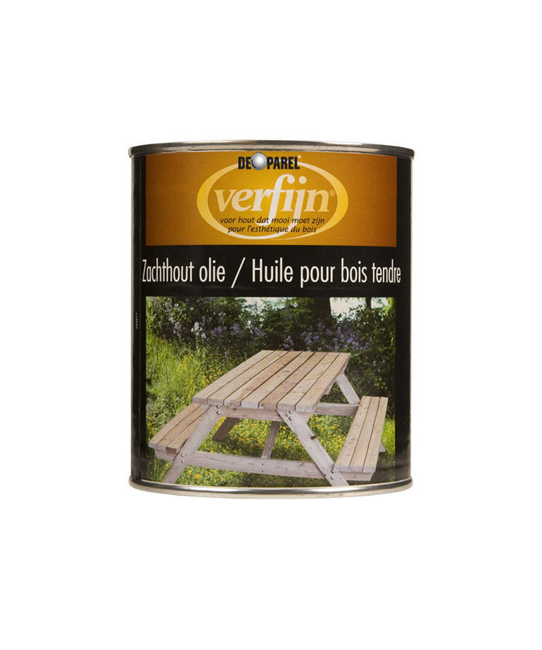 Verfijn Zachthout Olie