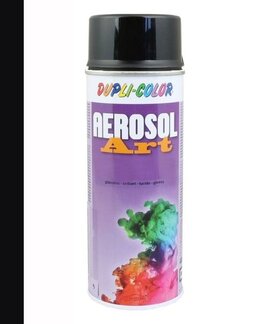 Dupli-Color DupliColor Aerosol Art Hoogglans RAL-9000 Serie Wit- en Zwarttinten 400 ml