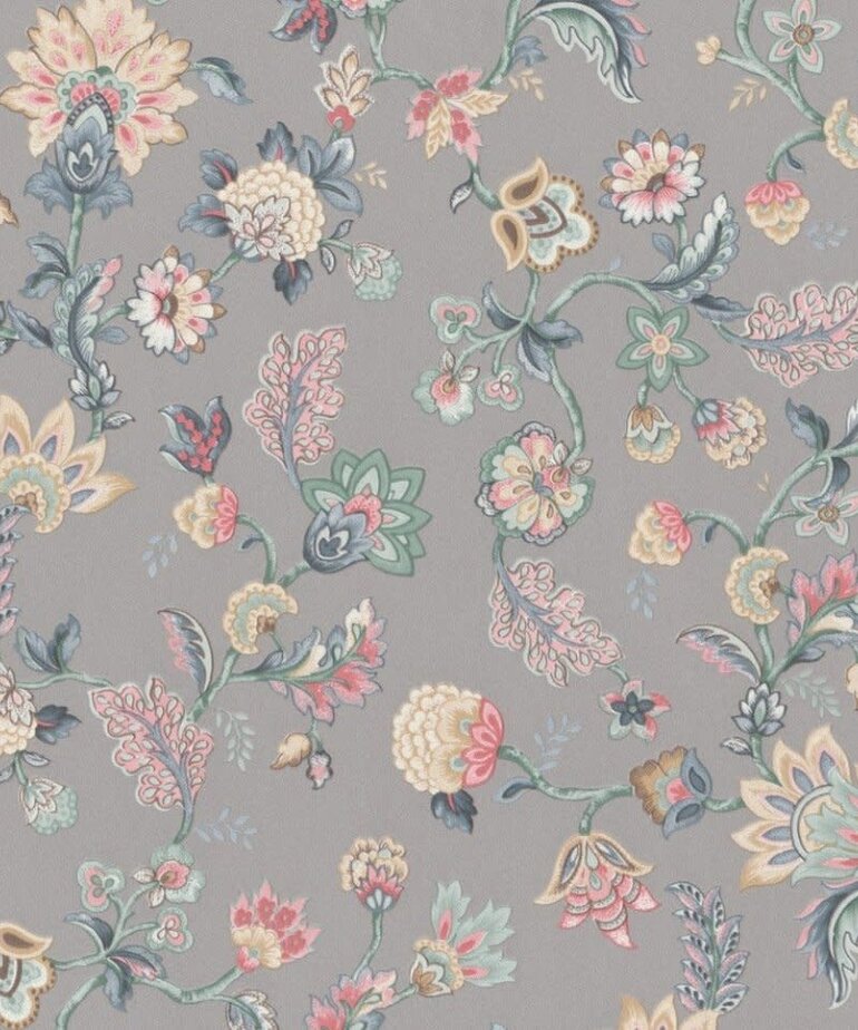 BN Fiore Behang Paisley Poetry 220472