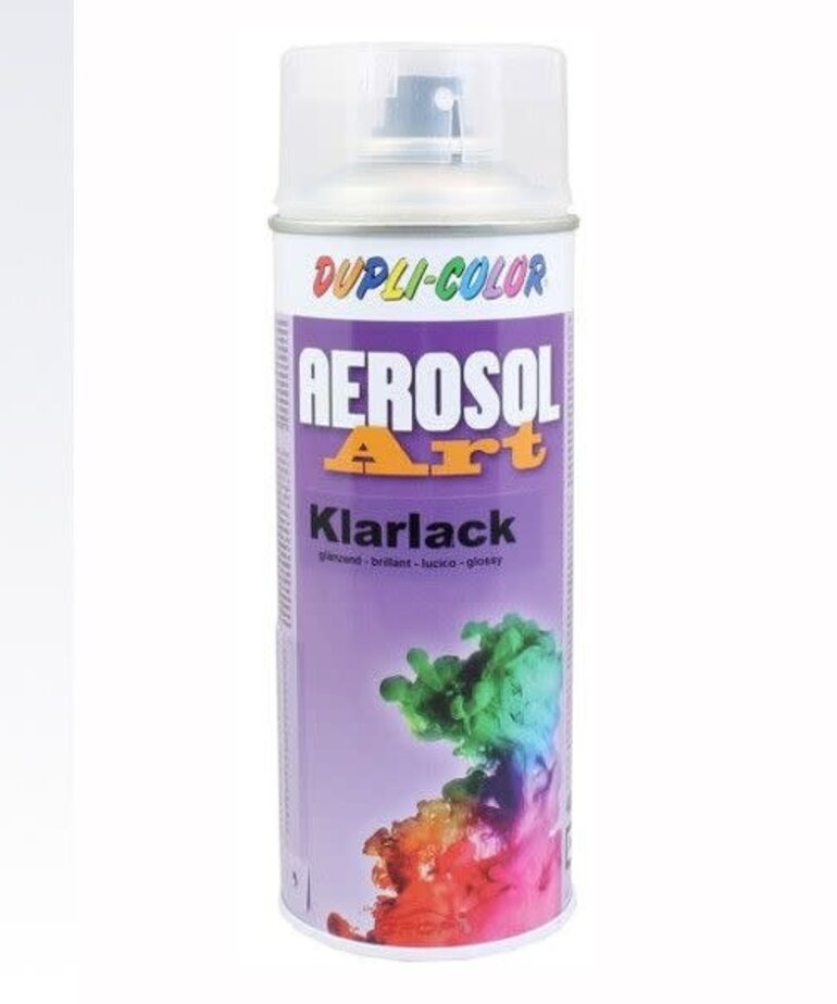 DupliColor Aerosol Art Blanke Lak 400 ml