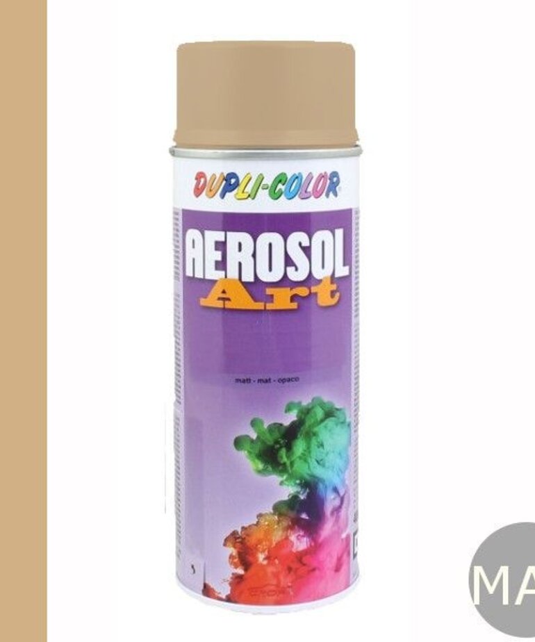 DupliColor Aerosol Art Mat RAL-1000 Serie Geeltinten 400 ml