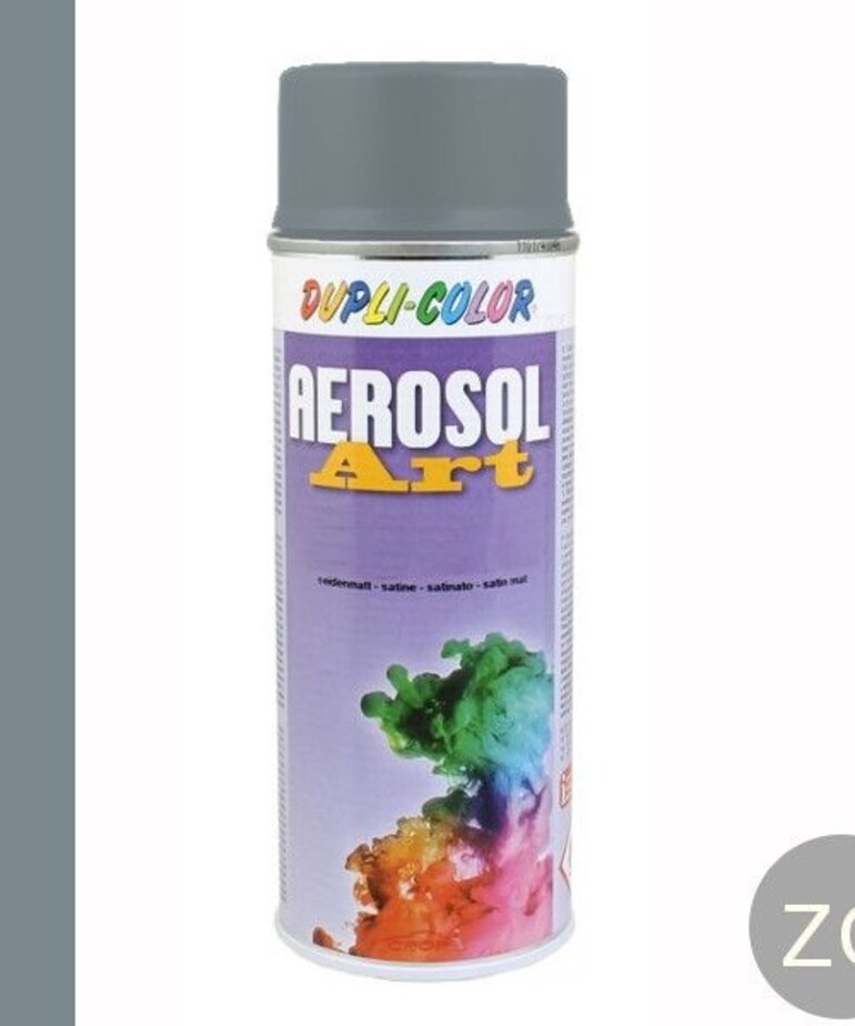 DupliColor Aerosol Art Zijdemat RAL-7000 Serie Grijstinten 400 ml