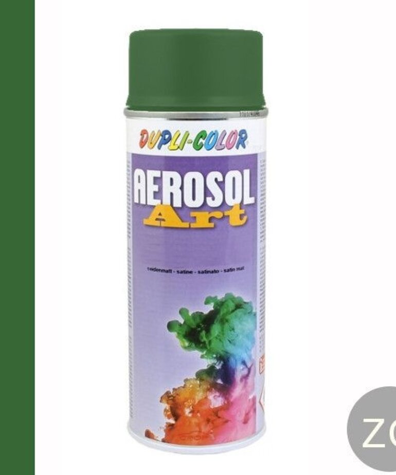 DupliColor Aerosol Art Zijdeglans RAL-6000 Serie Groentinten 400 ml