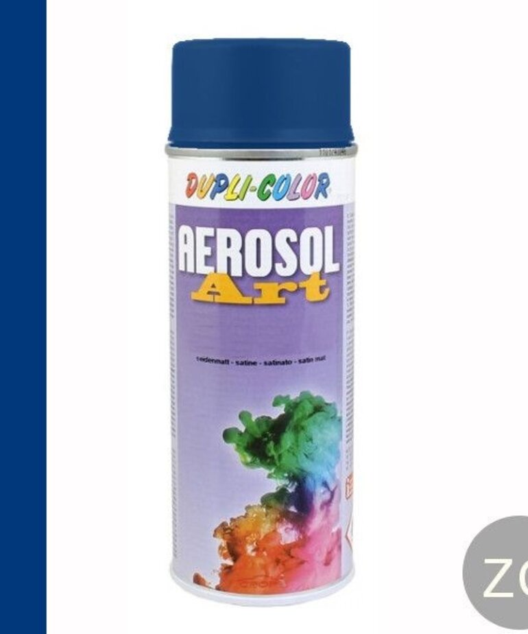 DupliColor Aerosol Art Zijdeglans RAL-5000 Serie Blauwtinten 400 ml