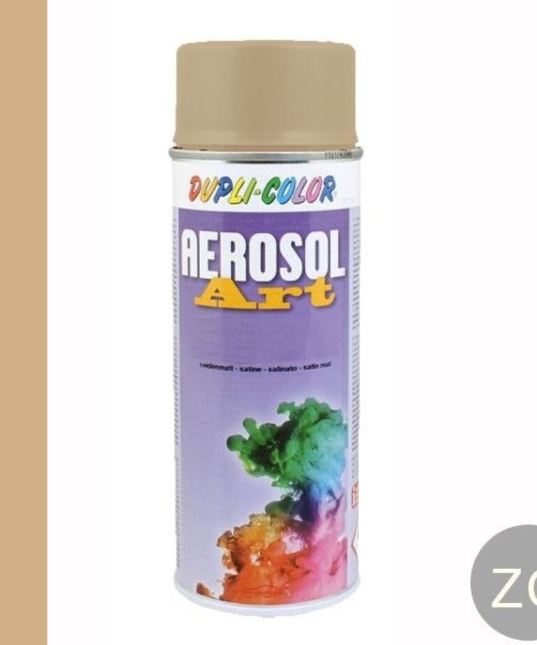 DupliColor Aerosol Art Zijdeglans RAL-1000 Serie Geeltinten 400 ml