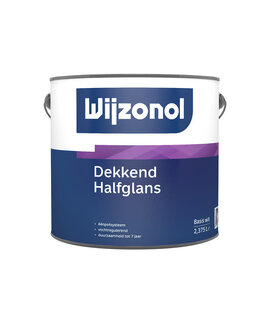 Wijzonol Wijzonol Dekkend Halfglans 2,5 Liter RAL 9017