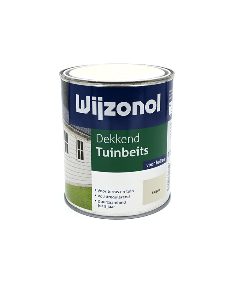 Wijzonol - assortiment Wijzonol Tuinbeits Dekkend RAL 9001 750 ml*