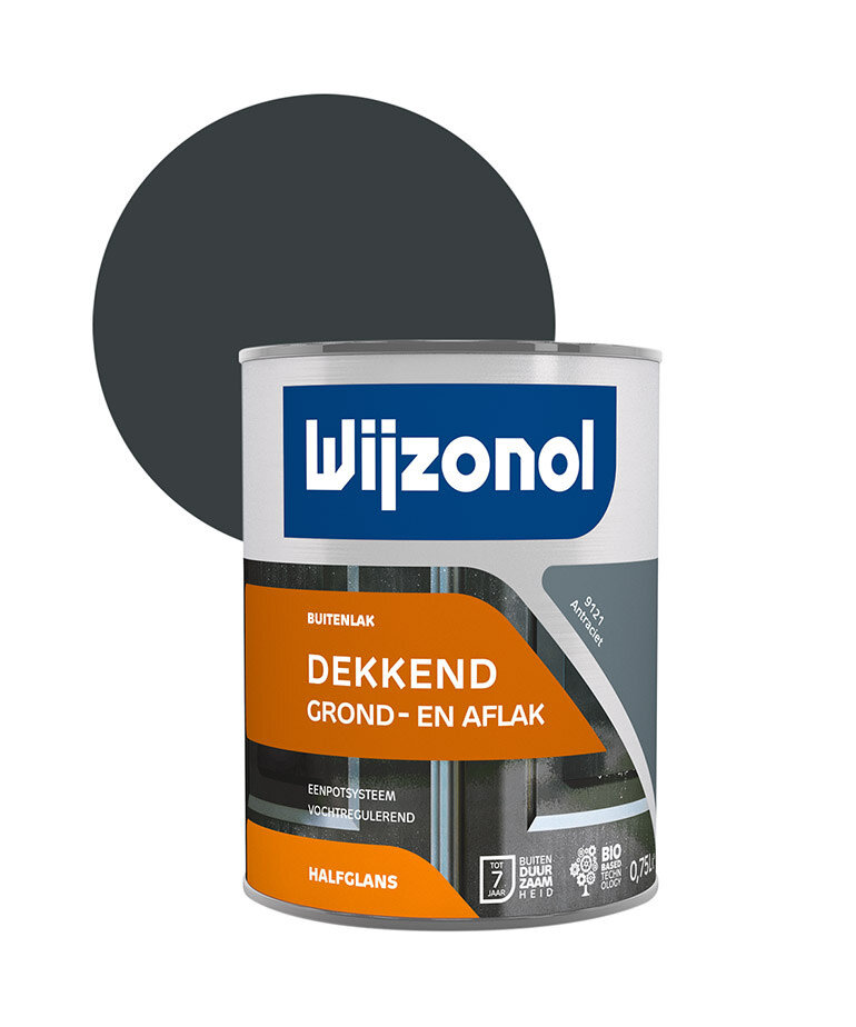 Wijzonol - assortiment Wijzonol Buitenlak Dekkend Grond- en Aflak 750 ml