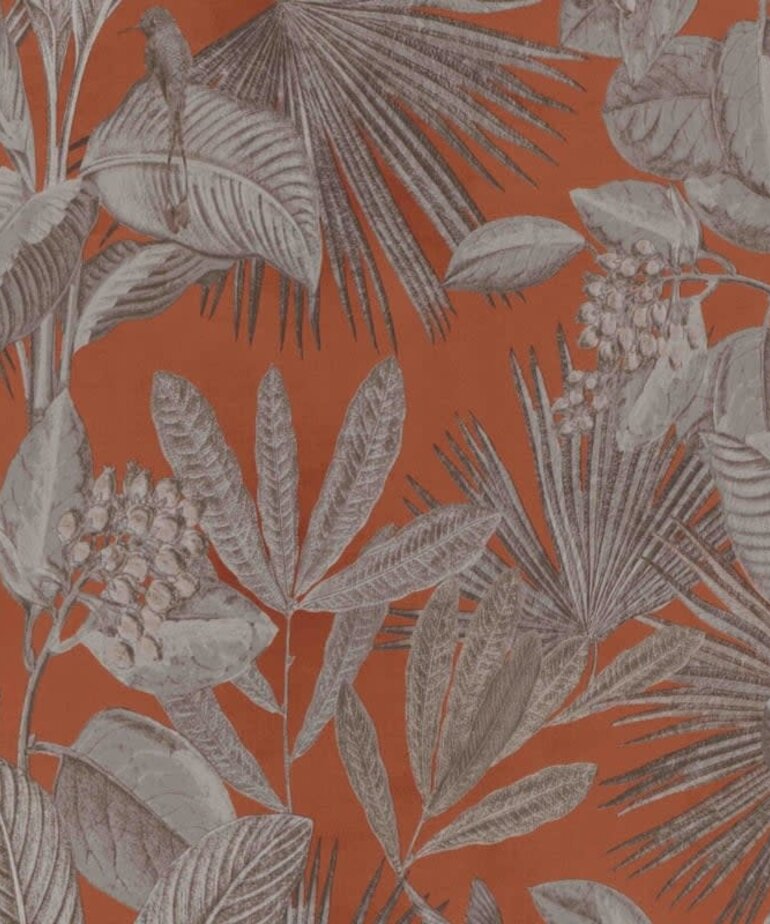 BN Inspire Behang Bruine Bladeren 221183